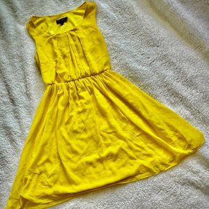 BCX Yellow Semi Formal Dress - Size XS